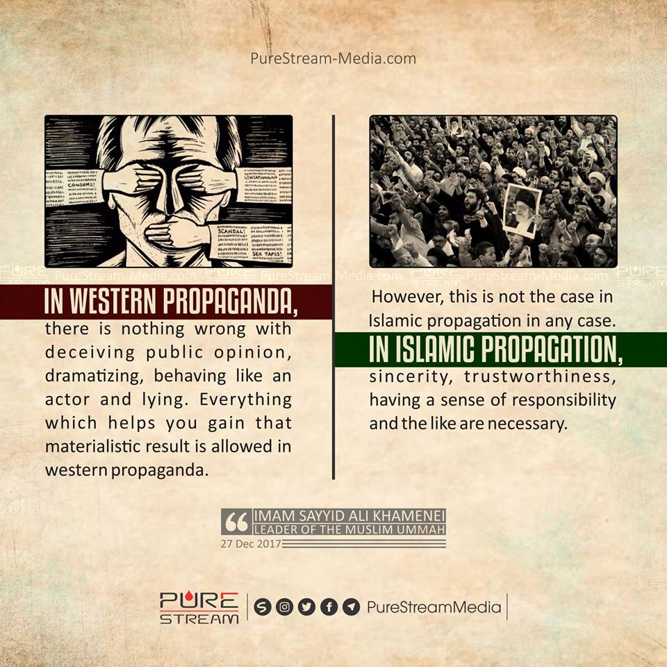 Western Propaganda VS. Islamic Propagation