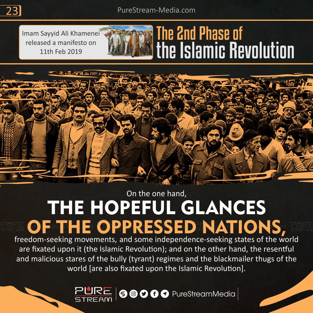 The Hopeful Glances of the Oppressed Nations