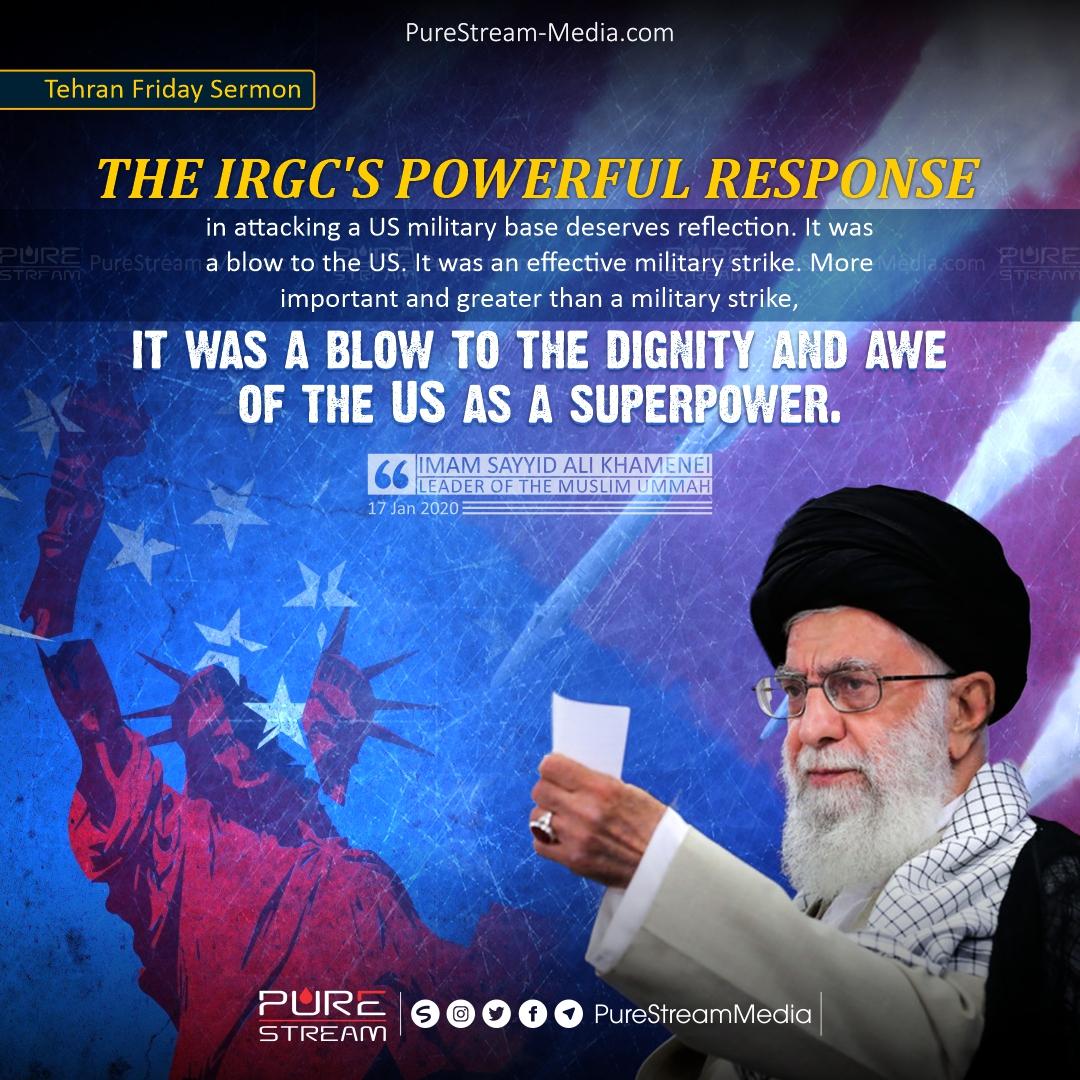 Islamic Revolutionary Guard Powerful Response