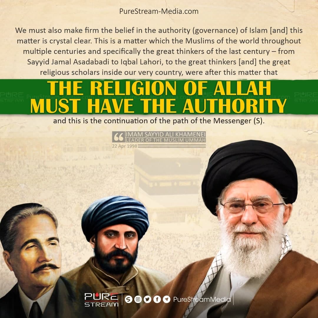 We must also make firm the belief in the authority…