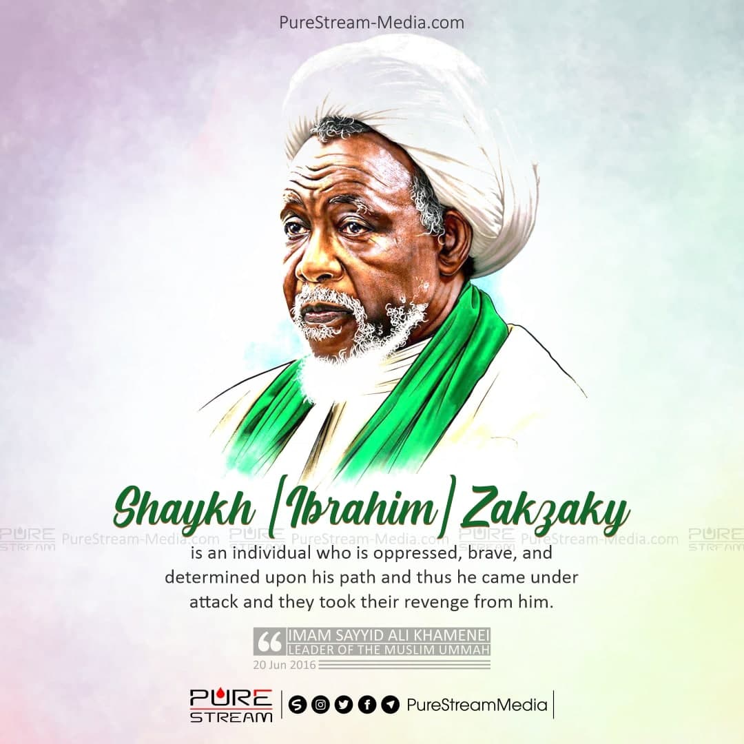 Shaykh [Ibrahim] Zakzaky is an individual…