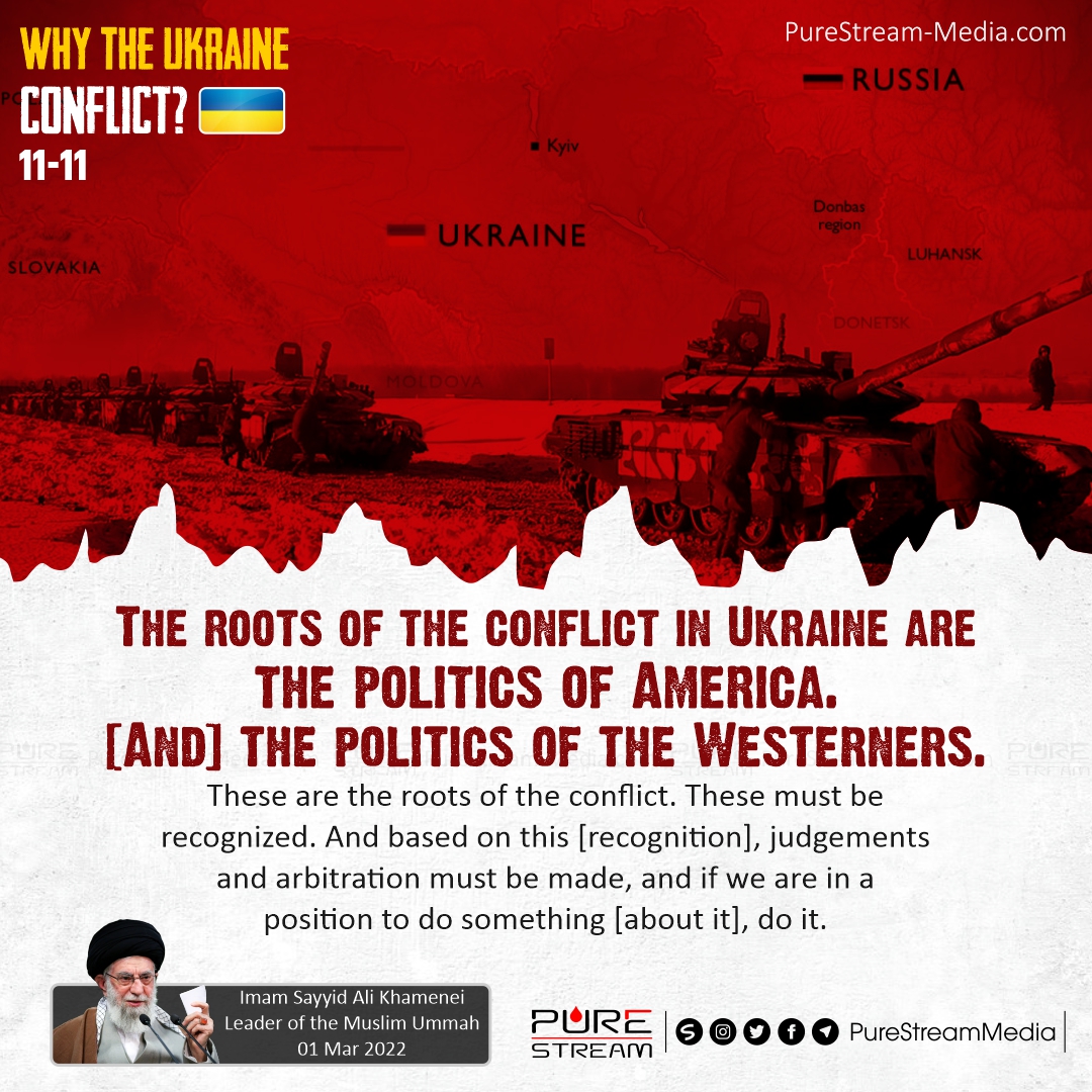 The roots of the conflict in Ukraine are the politics…