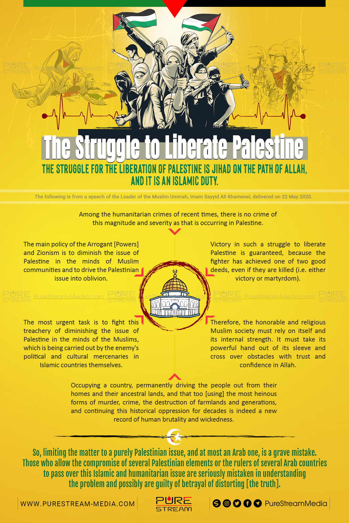 The Struggle to Liberate Palestine | Infographic