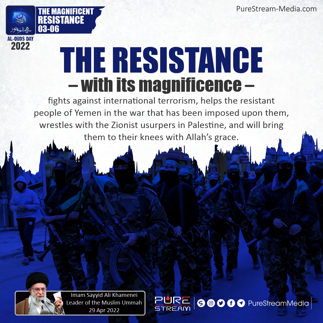 The Resistance – with its magnificence – fights…
