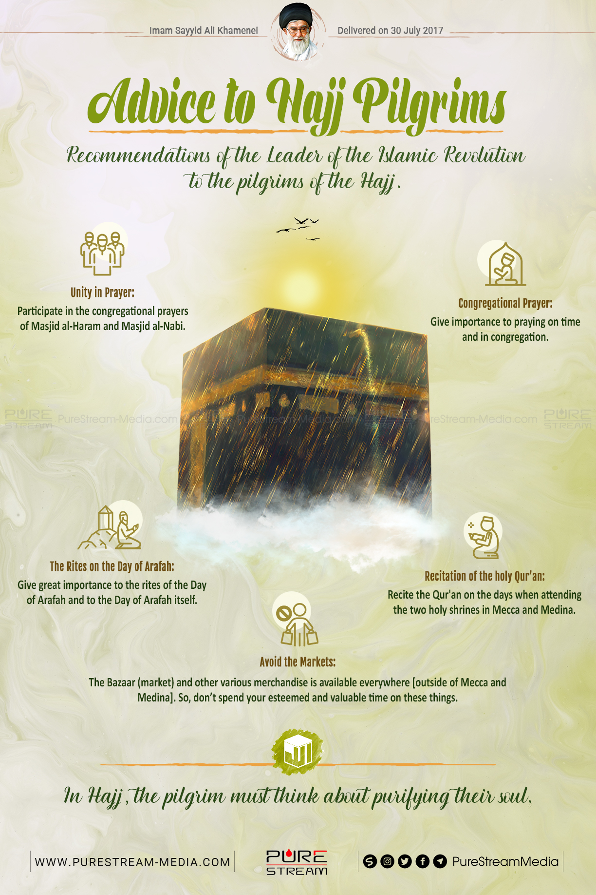 Advice to Hajj Pilgrims | Infographic