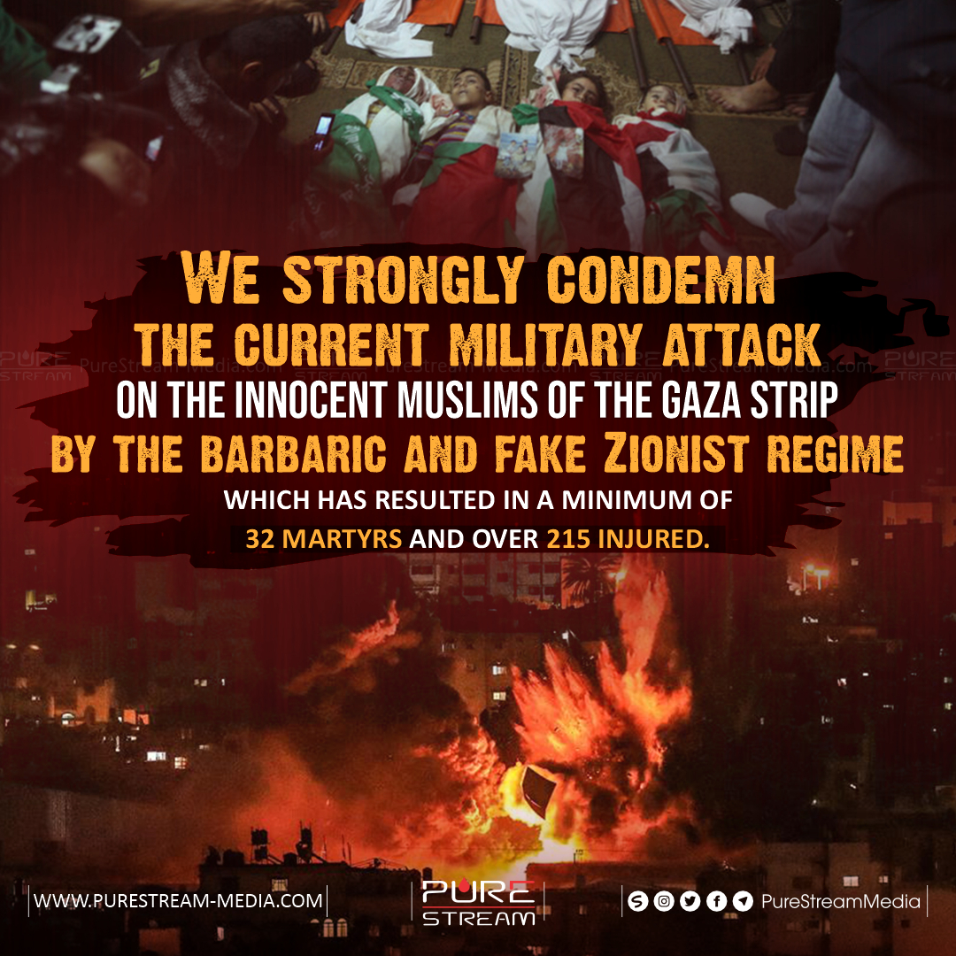 We strongly condemn the current military attack…