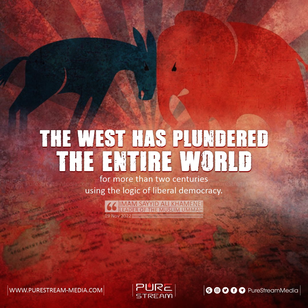 The West has plundered the entire…