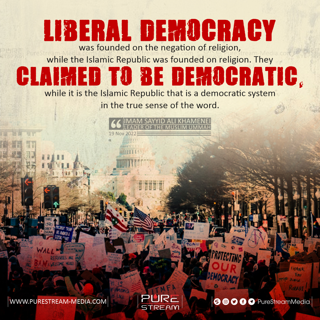 Liberal democracy was founded on the negation…