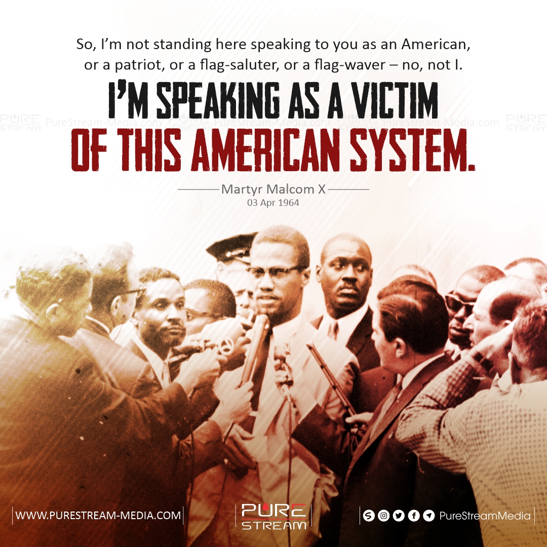 So, I’m not standing here speaking to you as an American…