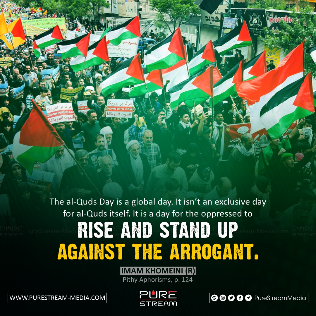 The al-Quds Day is a global day…