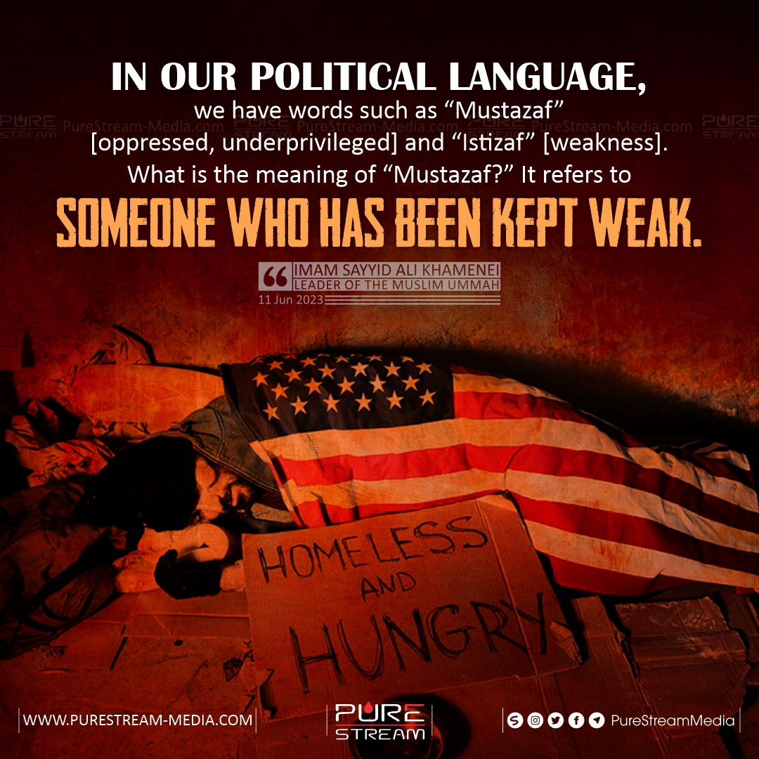 In our political language….