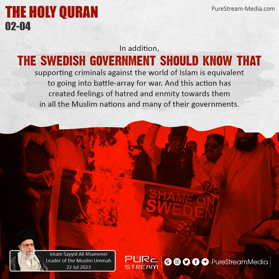 In addition, the Swedish government should…