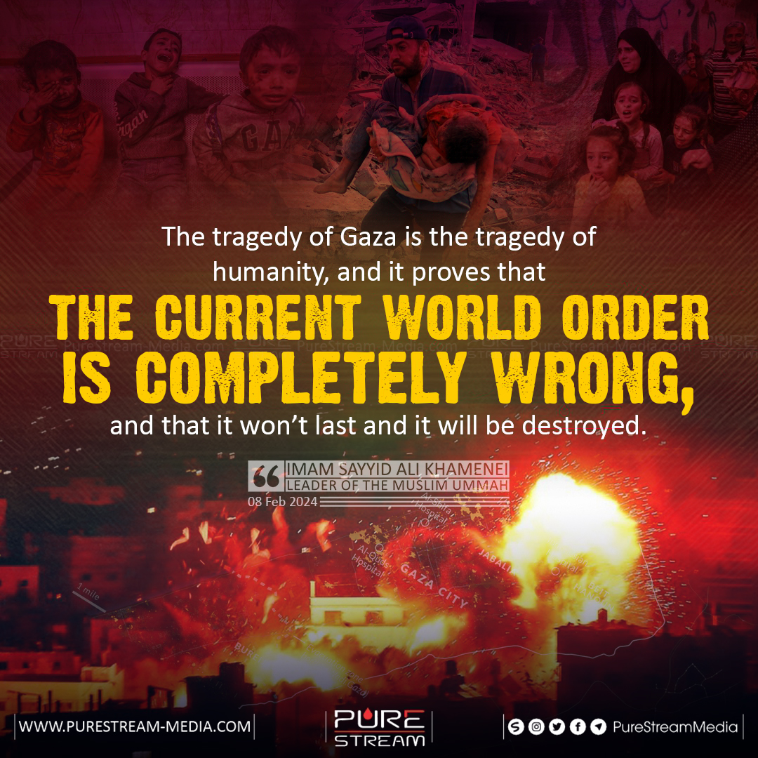 The tragedy of Gaza is the tragedy…
