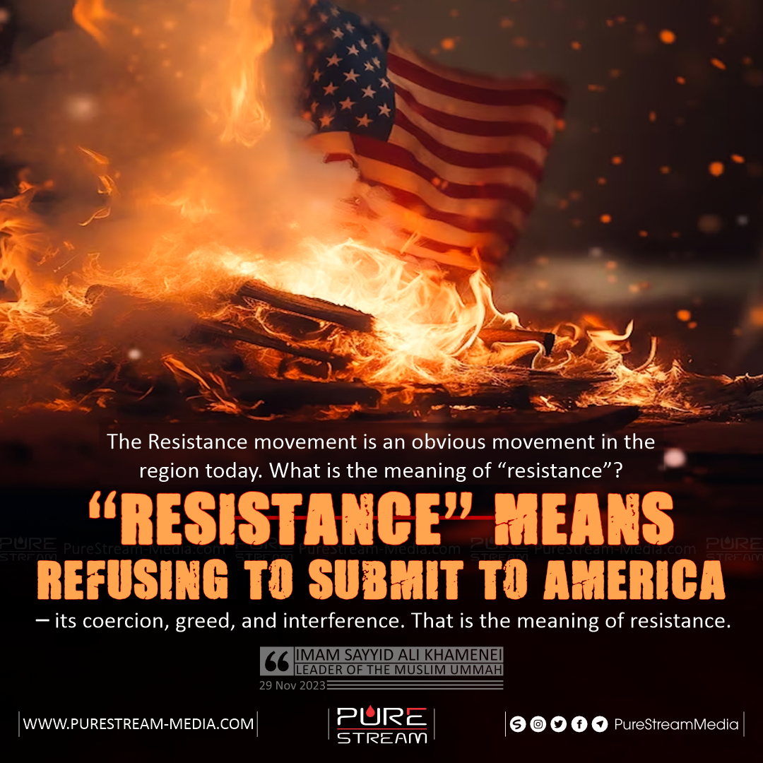 The Resistance movement is an obvious…