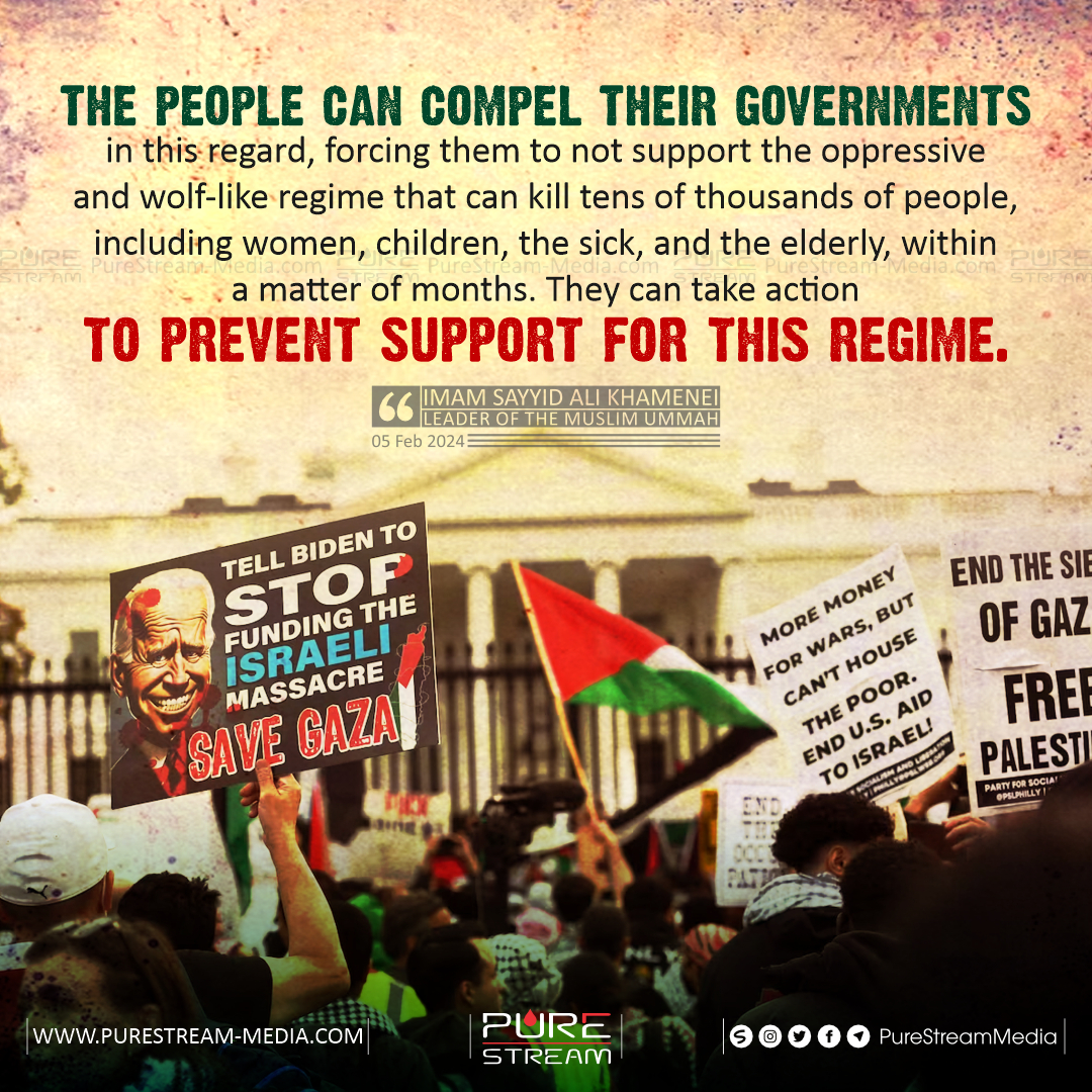 The people can compel their governments…