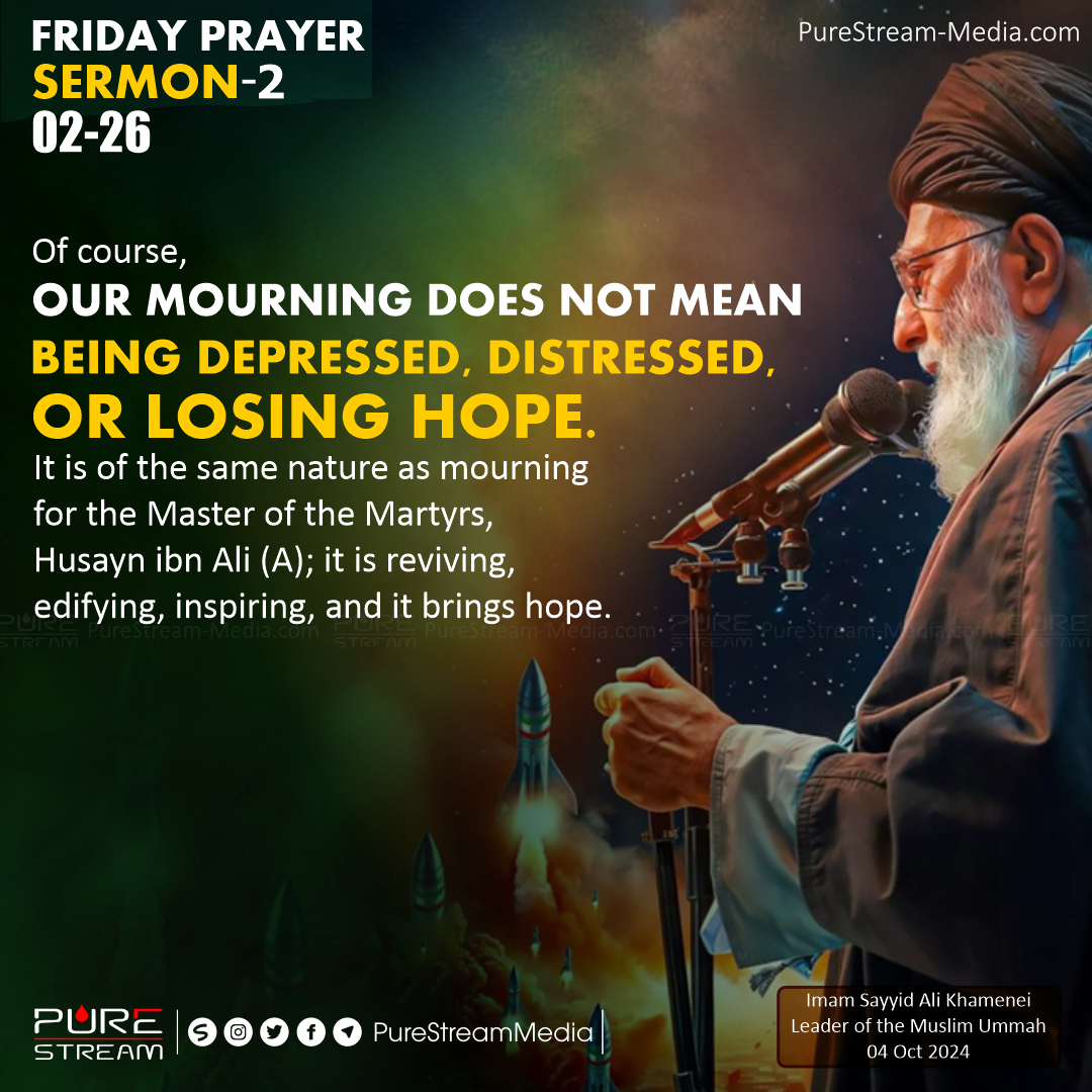 [IMAGES] Friday Prayer Sermon-2 | Imam Khamenei