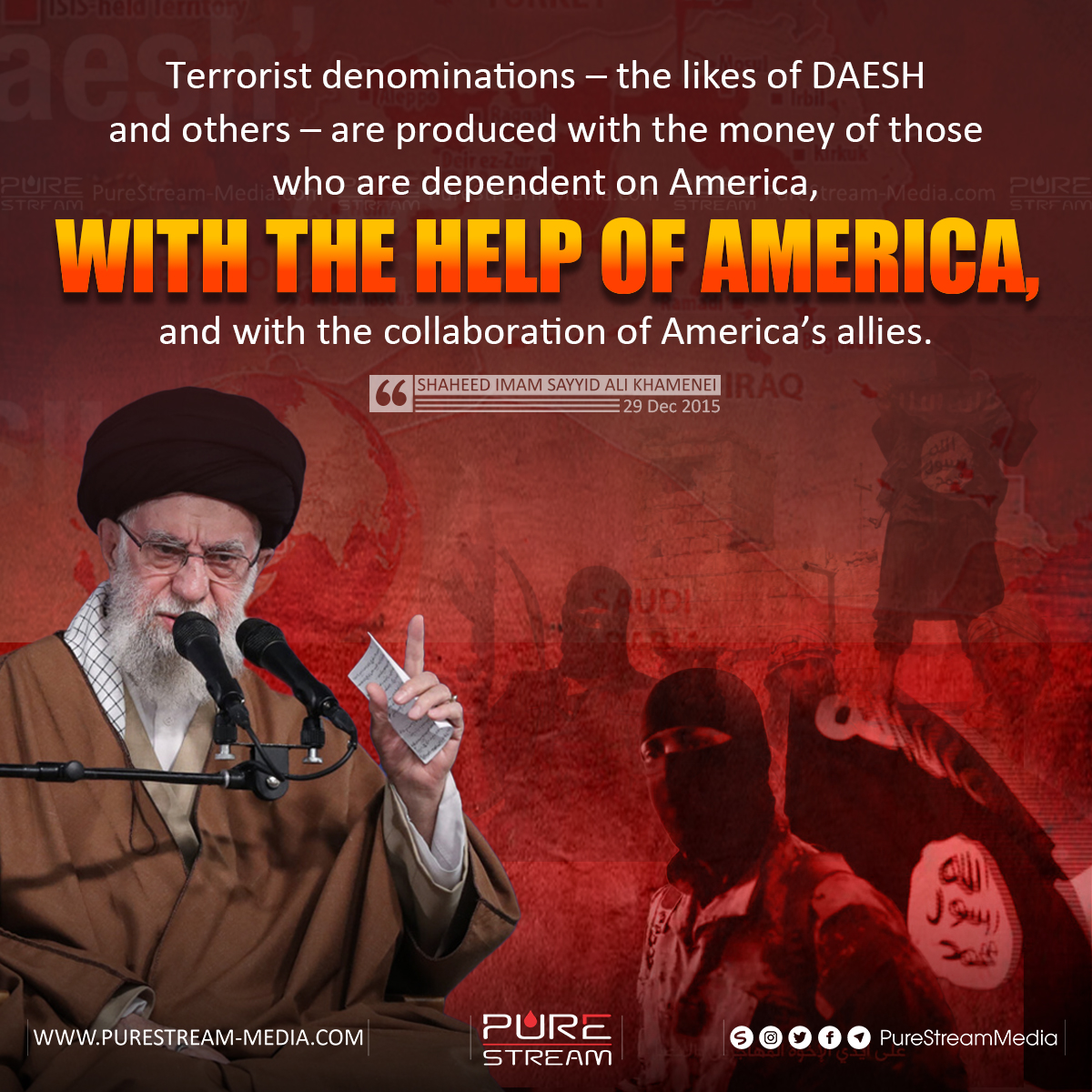 Terrorist denominations – the likes of DAESH and…
